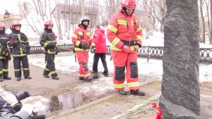 Митинг и встреча с ветеранами советской пожарной охраны