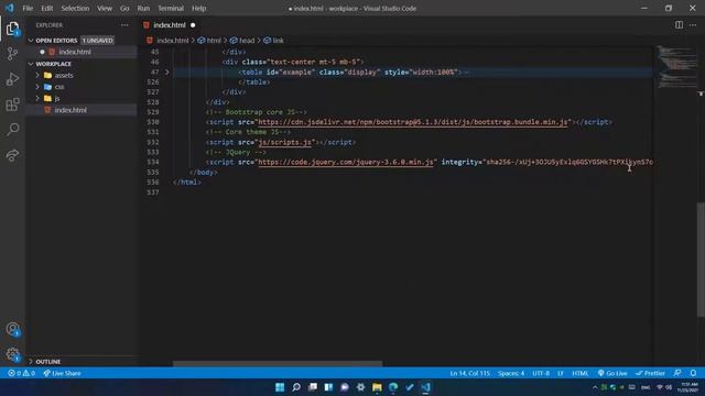 In 5 minutes add sorting, paging and filtering abilities to plain HTML tables | jQuery DataTables