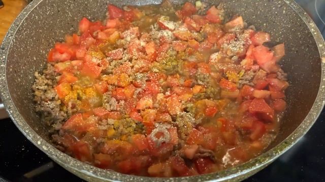 Сливочная ПАСТА папарделле в мясо-грибном соусе болоньезе