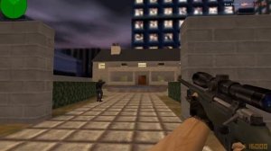Map cs_mansion gameplay | Counter Strike 1.6