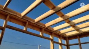 СИЛОВОЙ КАРКАС, КАРКАСНОГО ДОМА 10х11. Своими руками. Часть-3