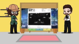 Гача клуб реакция персонажей Atomic Heart и SCP Foundation на SCP 079 (Сеченов, П-3, Кондраки)