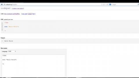 How to use Codepad IDE Online to Execute Code