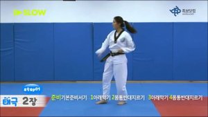 ТХЭКВОНДО ВТФ. ФОРМАЛЬНЫЕ КОМПЛЕКСЫ. 2-е ПХУМСЭ - «ТЭГУК И ДЖАН» (7 гып)
