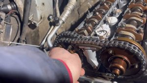 BMW X5e53 установка ГРМ и выставление меток m54 b30