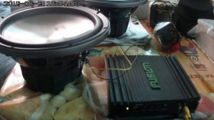 2x FUSION CP-SW120 и Усь FUSION FP-802