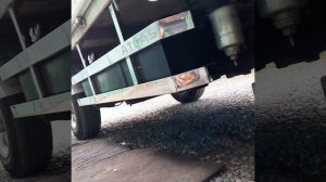 Сделал боковую защиту на грузовик. Японский вариант.