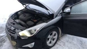 HYUNDAI i40 завелась через 2 суток (-40)