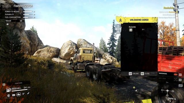 SnowRunner Gameplay Walkthrough Part 8 Black River Rockslide смотреть онлайн