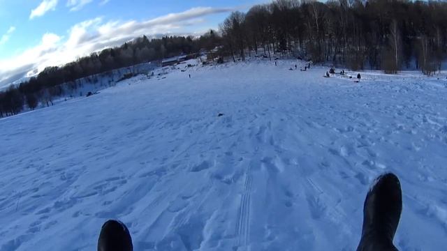 Лаго-Наки 2018 Лучшая горка для саней. смотреть онлайн