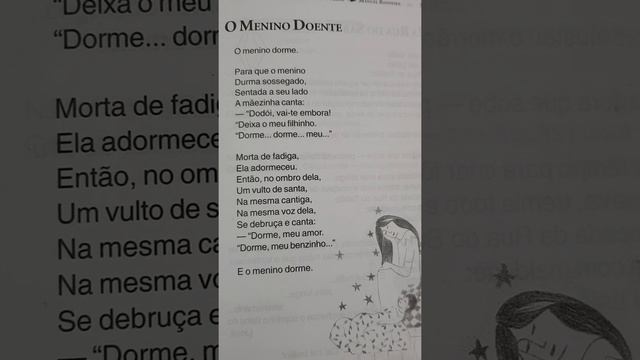 o menino doente  [poema] Manuel Bandeira