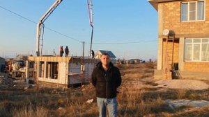 Строительство дома в Севастополе из газоблока, часть 2