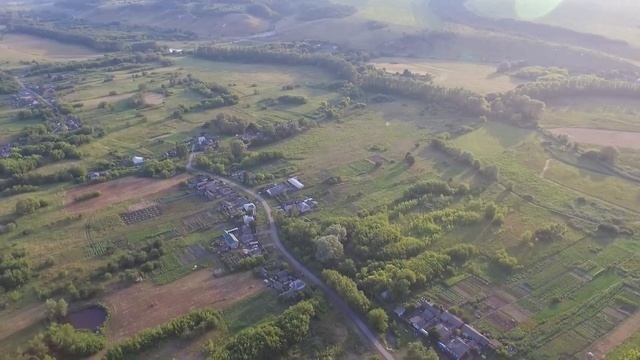 Белгород с высоты. Село Большое Городище.