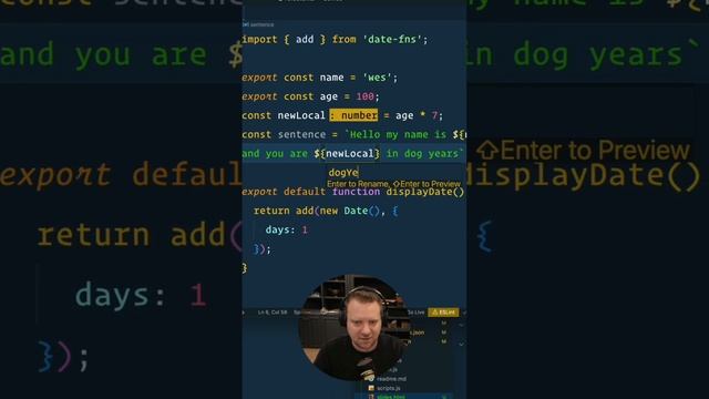 ? TypeScript has a bunch of super handy commands for refactoring your codebase