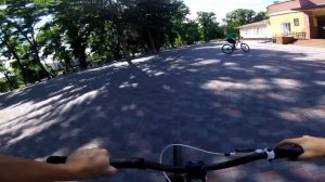 НАШЛИ СКЕЙТПАРК??ПЕРВЫЙ ДРОП АРТЁМА мтб/стрит/дёрт