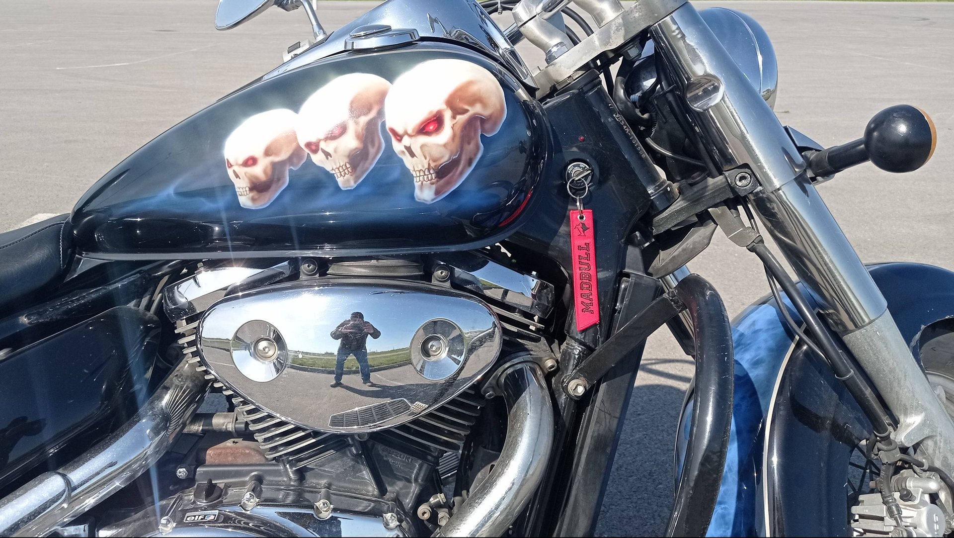 Замена масла Suzuki Intruder vl400