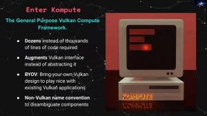 GPU Computing & Optimizations Made Simple with C++ Kompute & Vulkan (AMD, Qualcomm, NVIDIA & Friend