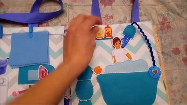 Большой текстильный #Кукольныйдом с семьёй для Вики (Мое хобби, шью на заказ) #кукольнаямебель