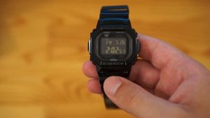Обзор часов Casio G-Shock 5600AA (Bluetooth)