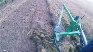 Пахота тяжелой земли Кентавр т-24 про