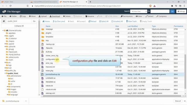 How to Manually Backup Joomla in cPanel смотреть онлайн