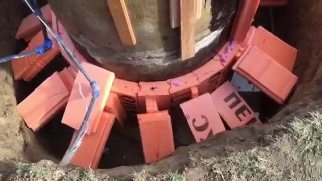 Утепление колодца пеноплексом (100 мм) 2 смотреть онлайн