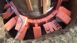 Утепление колодца пеноплексом (100 мм) 2