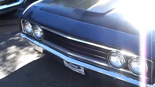 1969 Ford Talladega Torino 428 Cobra Jet Powered in Presidential Blue смотреть онлайн