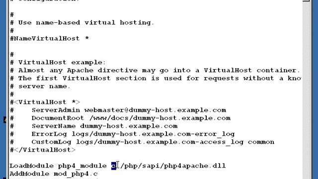 PHP & MySQL tutorial (Course 03 Configuring for PHP).avi