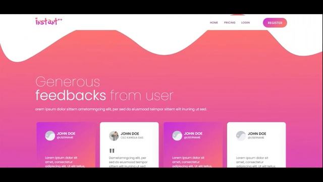 SaaS web site landing page design final reproduction site done in WordPress. смотреть онлайн