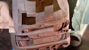 Делаю ауди р8 Булкина из пластилина, модель из пластилина своими руками!
