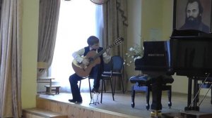 Ulyana Machneva "The Masks Dancing Tango" by  Antonio Pastushenko. May 2012