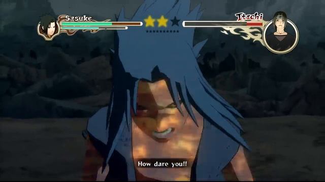 Naruto Shippuden: Ultimate Ninja Storm 2 - Sasuke vs Itachi Boss Battle PS3