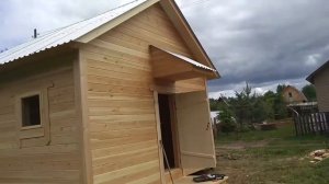 Дачный дом 5х5 " Под ключ" за 5 дней.