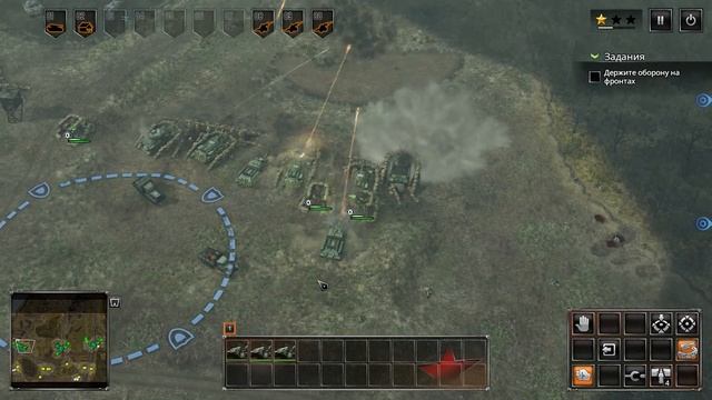 Sudden Strike 4 (Прохождение без комментариев)| СССР #6.1 - Битва у озера Балатон (Оборона) смотреть онлайн