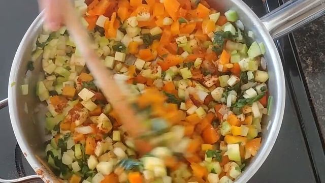 Овощная лазанья! Самая вкусная лазанья без мяса!/Vegetable Lasagna! lasagna without meat!