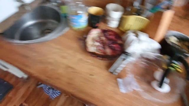 15 января.Топим снег для умывальника.Готовлю завтра и обед. смотреть онлайн