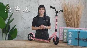 ПРЕМЬЕРА: Обзор двухколесного самоката Micro Speed Deluxe