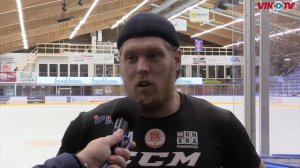 VIK-TV: Intervjuer VH:s Oskar Carlsson & VIK:s Erik Gustafsson, VIK-VH 1-6 Sandströms Trophy-finale