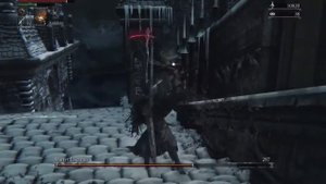 Bloodborne- Martyr Logarius boss battle Glitch/Bug