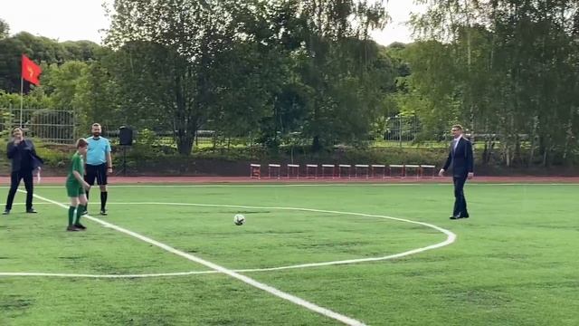 Открытие "умной" спортивной площадки в Юрьевце