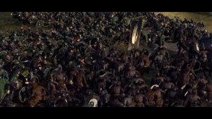 Uruk-Hai Vs Rohan | 17,000 Unit Lord of the Rings Cinematic battle