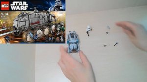 Обзор - LEGO Star Wars 75028 Clone Turbo Tank (Турботанк клонов)