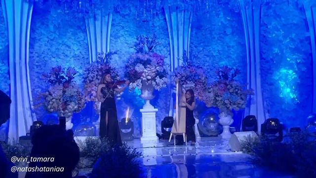 Cant Help Falling in Love : Crazy Rich Asians version Violin  Harp cover