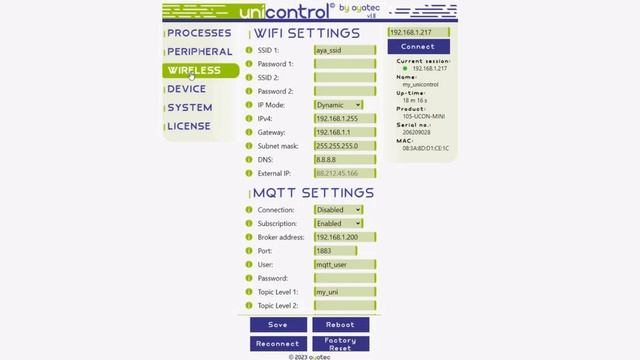 How to set up your ESP8266 with unicontrol vol. 2 - ENS160+AHT21 (soldering, set-up, Node-RED)