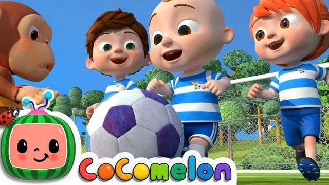 Cocomelon - Five Little Monkeys Jumping on the Bed смотреть онлайн