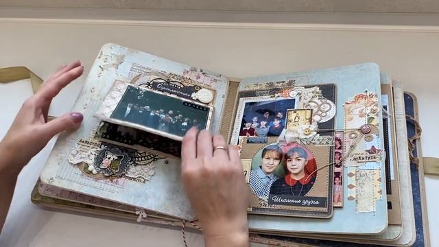 Скрапальбом. Альбом ручной работы. Скрапбукинг. #Scrapbooking смотреть онлайн