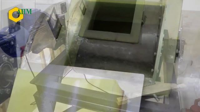 Лабораторная шаровая мельница ШЛМ АПМ 100 NP двух опертая