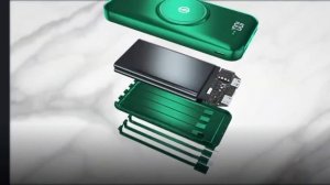 Powerbank с беспроводной зарядкой
