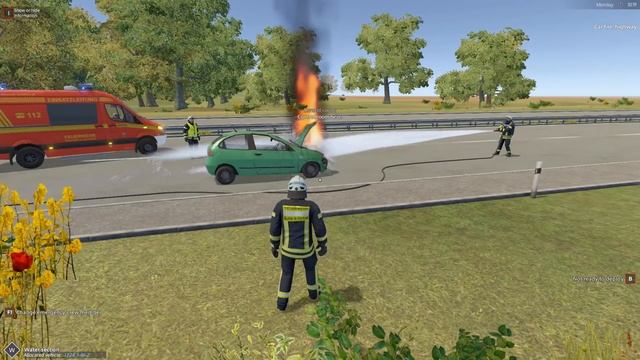 Notruf 112/ Emergency Call 112 PREVIEW - ENGLISH GAMEPLAY -Highway Fire